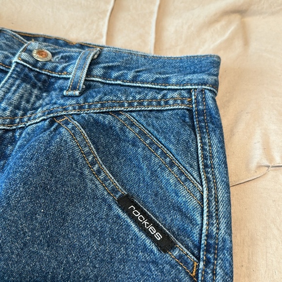 Front yoke vintage denim jeans - Picture 2 of 6
